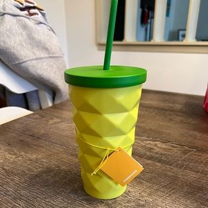 Pineapple Starbucks tumbler